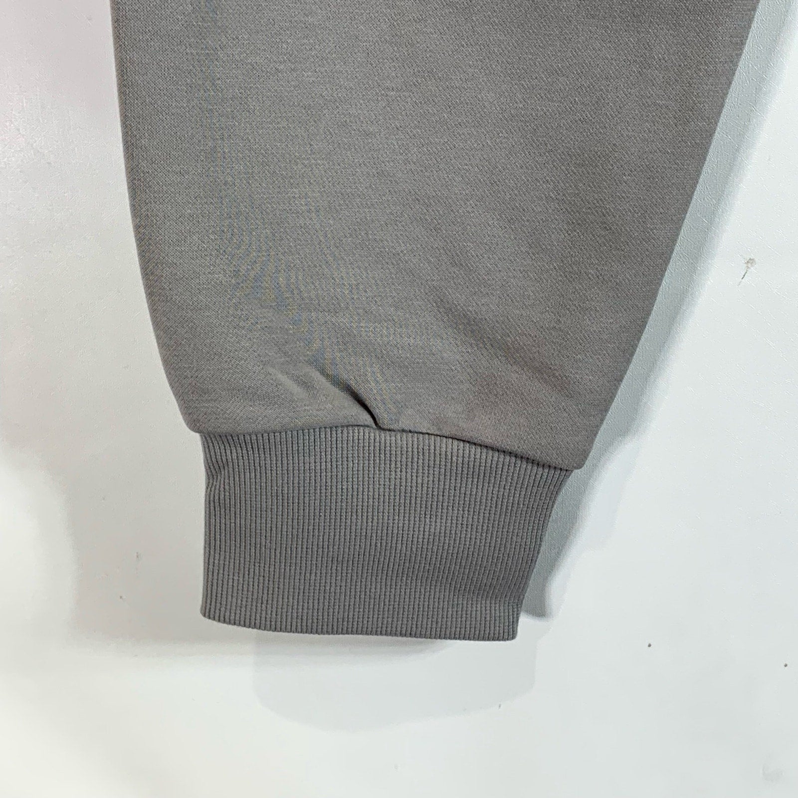 PUMA Men's Concrete Gray Essential Logo Fleece Pull-On Sweatpants SZ XL