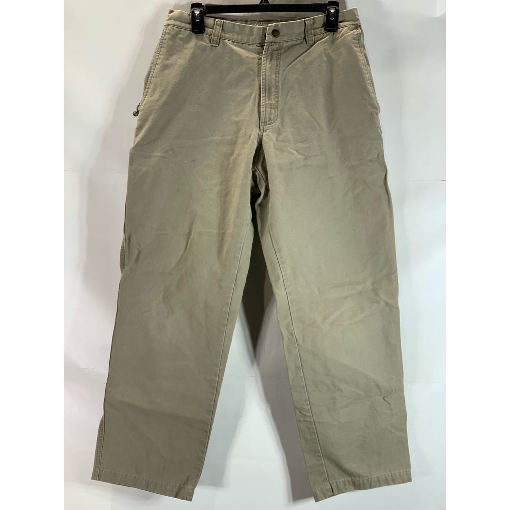 COLUMBIA Sportswear Men's Tan Standard-Fit Flex ROC Straight-Leg Pant SZ 33