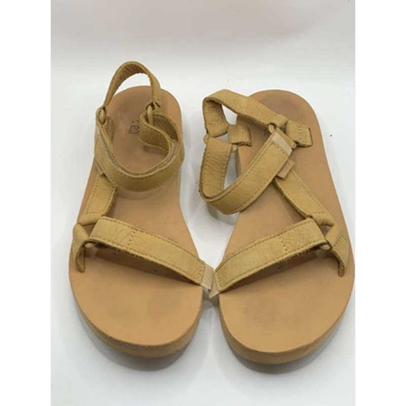 TEVA Women's Tan Midform Universal Satinya Sandal SZ 8