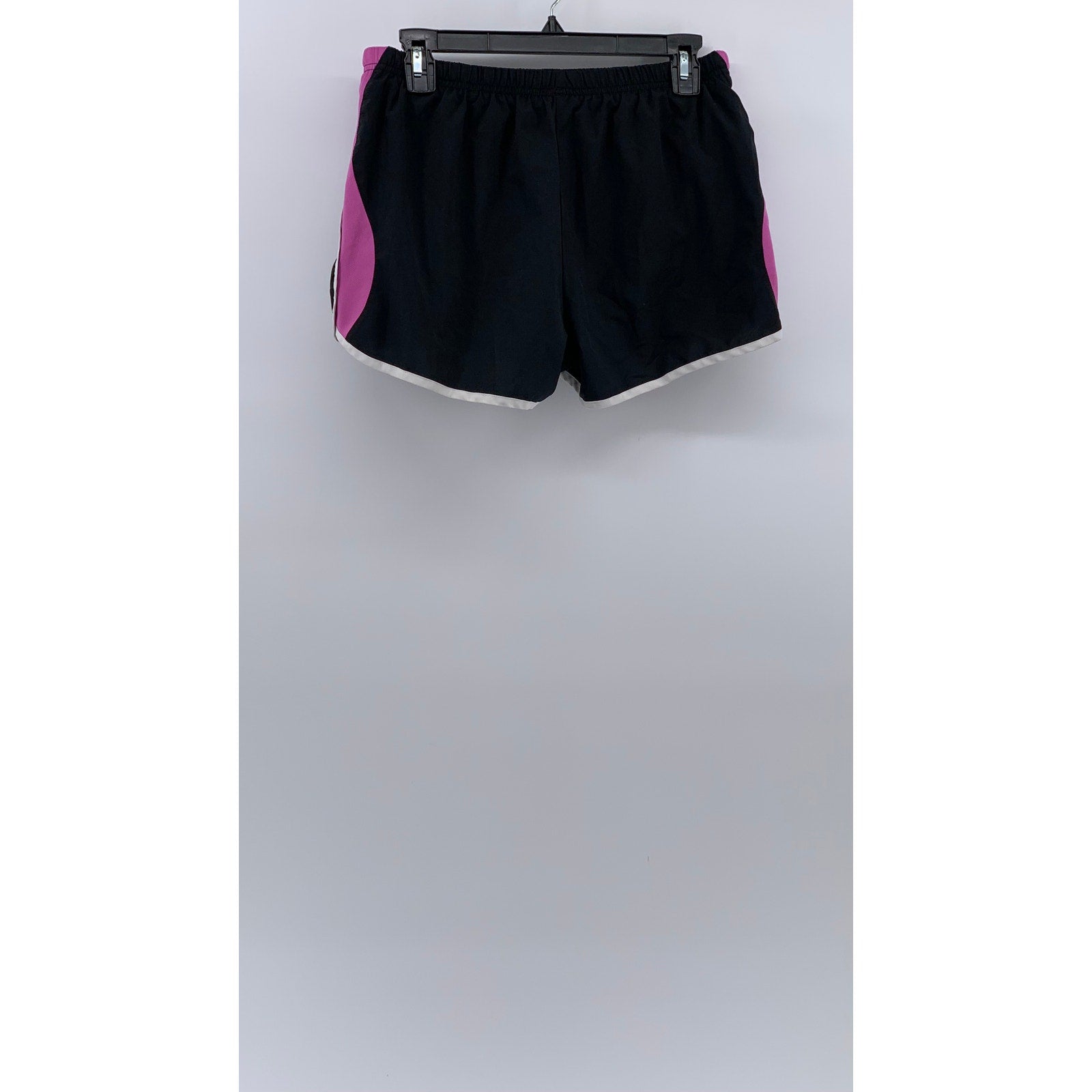 NEW BALANCE Women's Black-Pink Pull-On Active Running Shorts SZ M