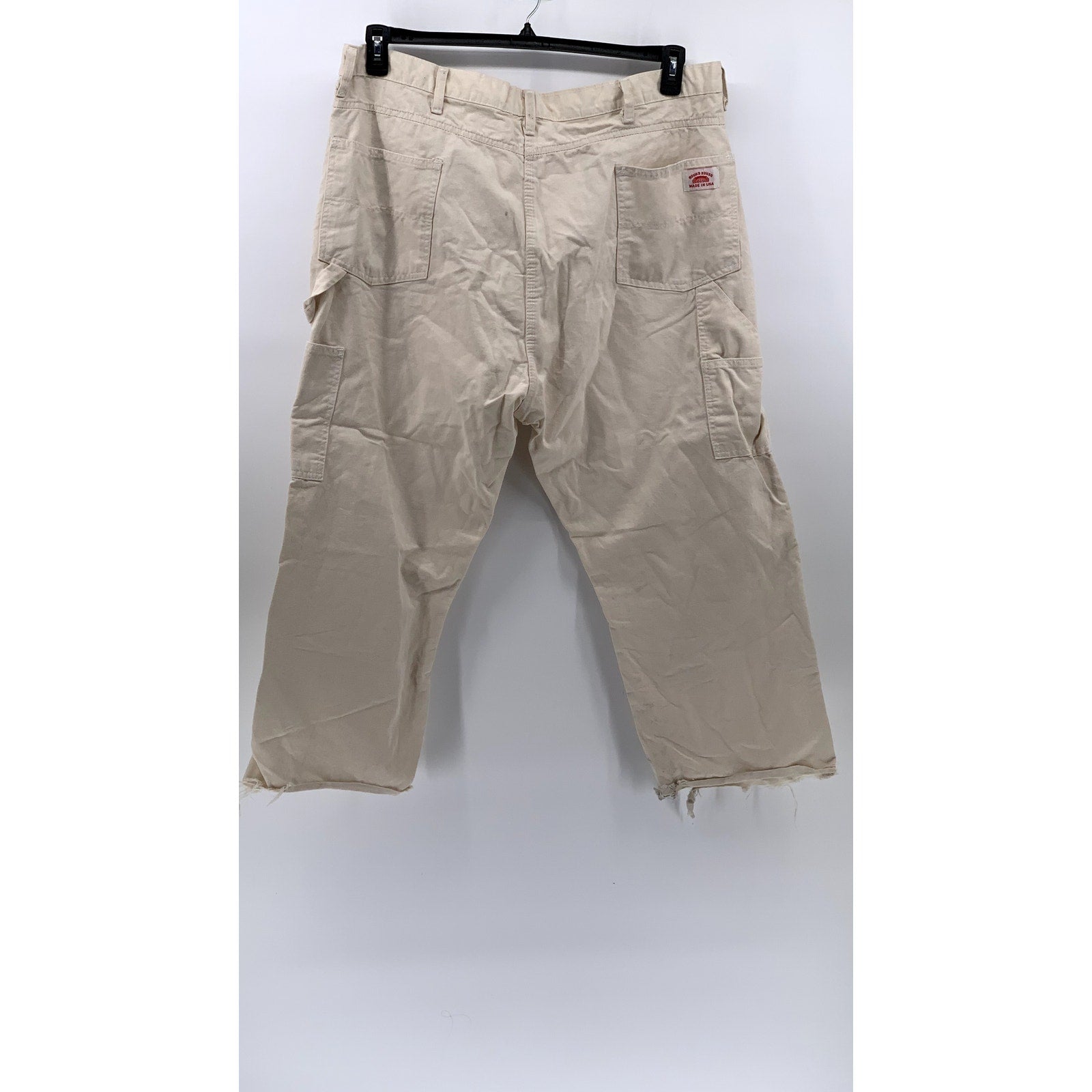 ROUND HOUSE Men's Off-White Carpenter Painter Pants SZ 42