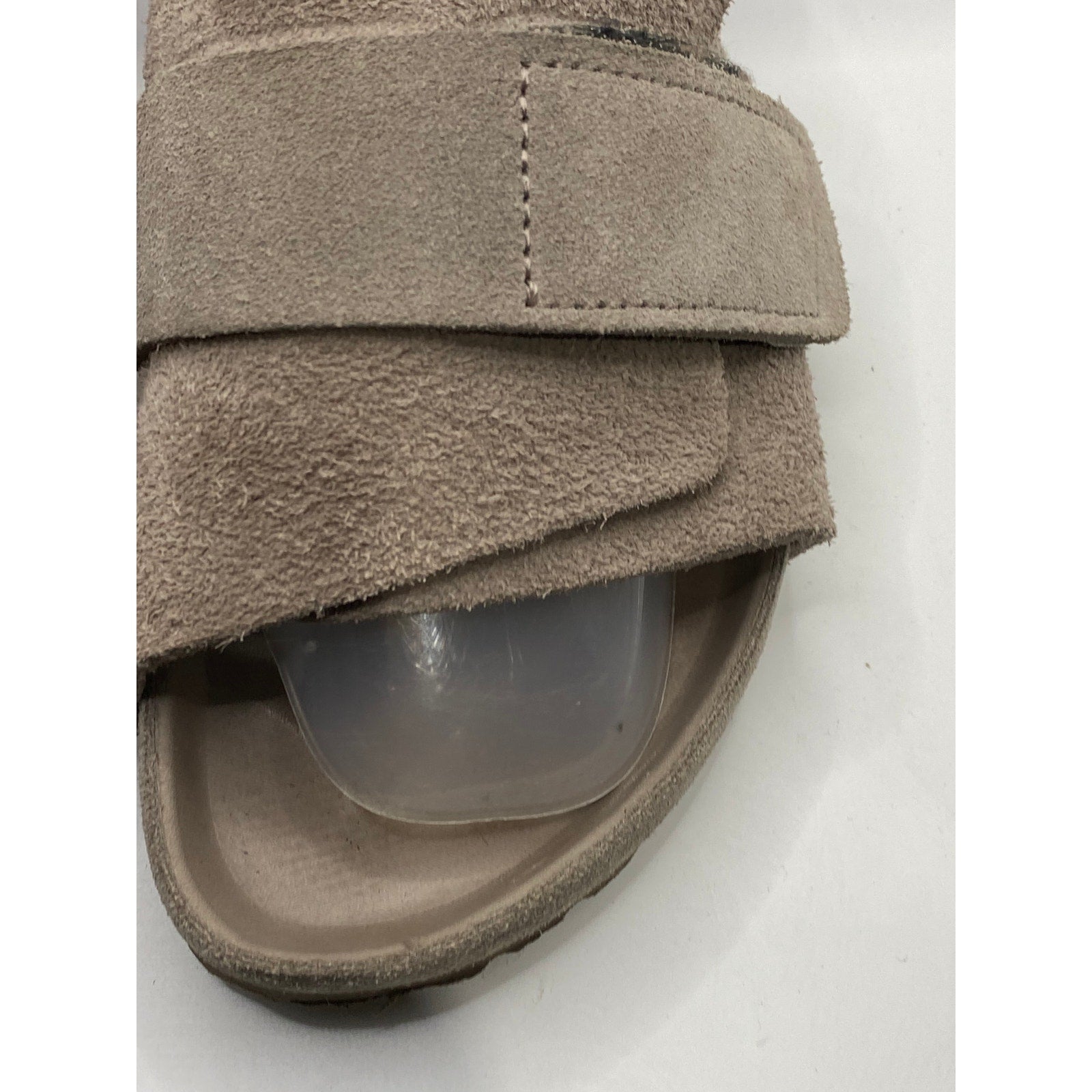 BIRKENSTOCK Women's Brown Kyoto Open-Toe Slide Sandals SZ 7