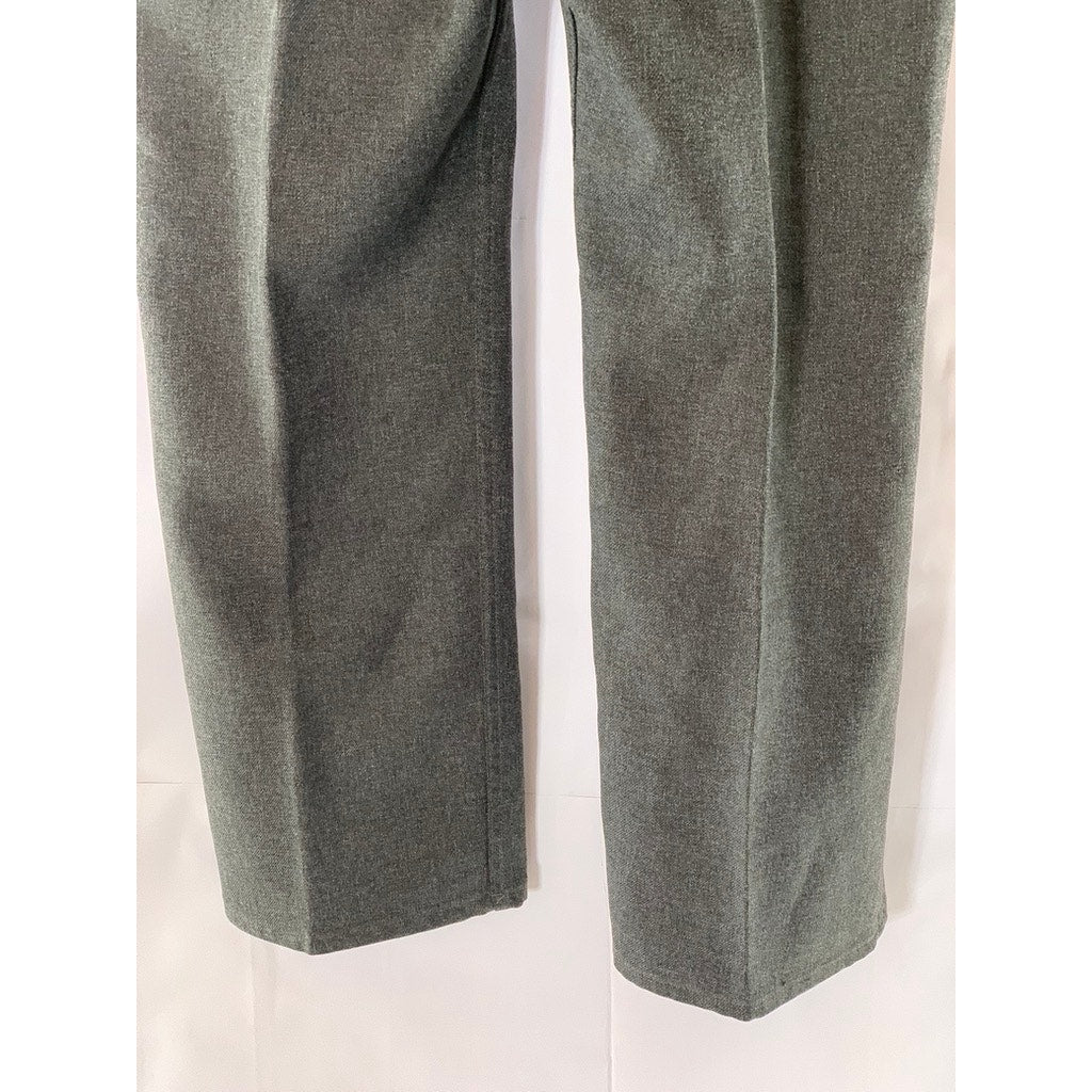 LEVI'S Men's Charcoal Gray Straight-Leg Four-Pocket Pants 40x30