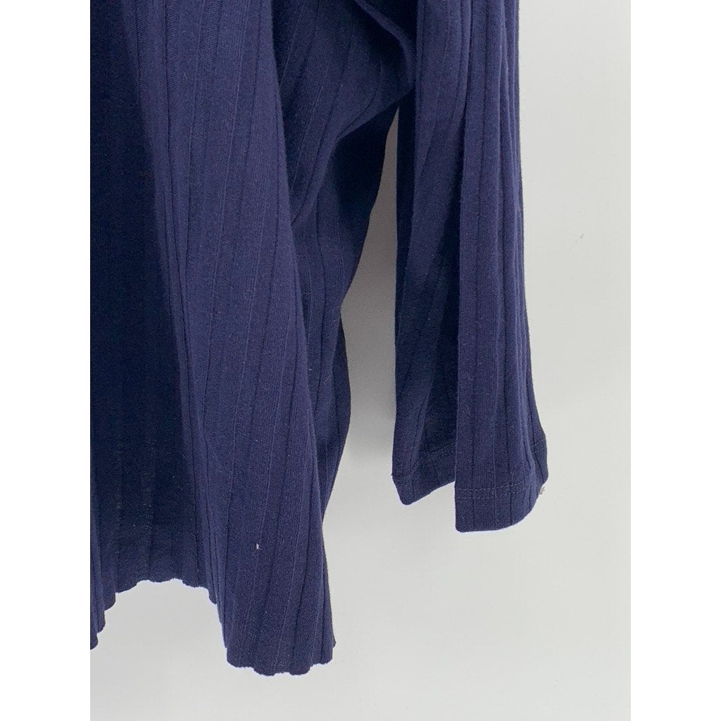 BP. Women's Plus Size Navy Maritime Long Sleeve V-Neck Top SZ 4X