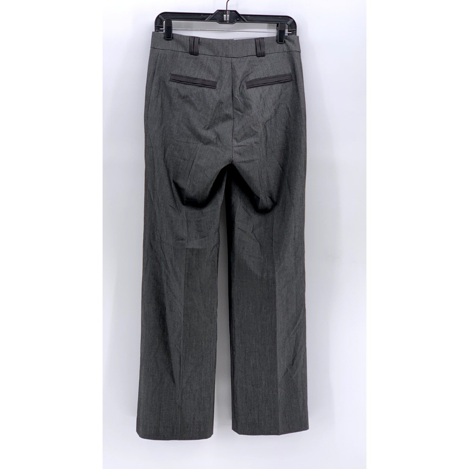 FIMAS Women's Charcoal Gray Straight Leg Pants SZ 42(US12)