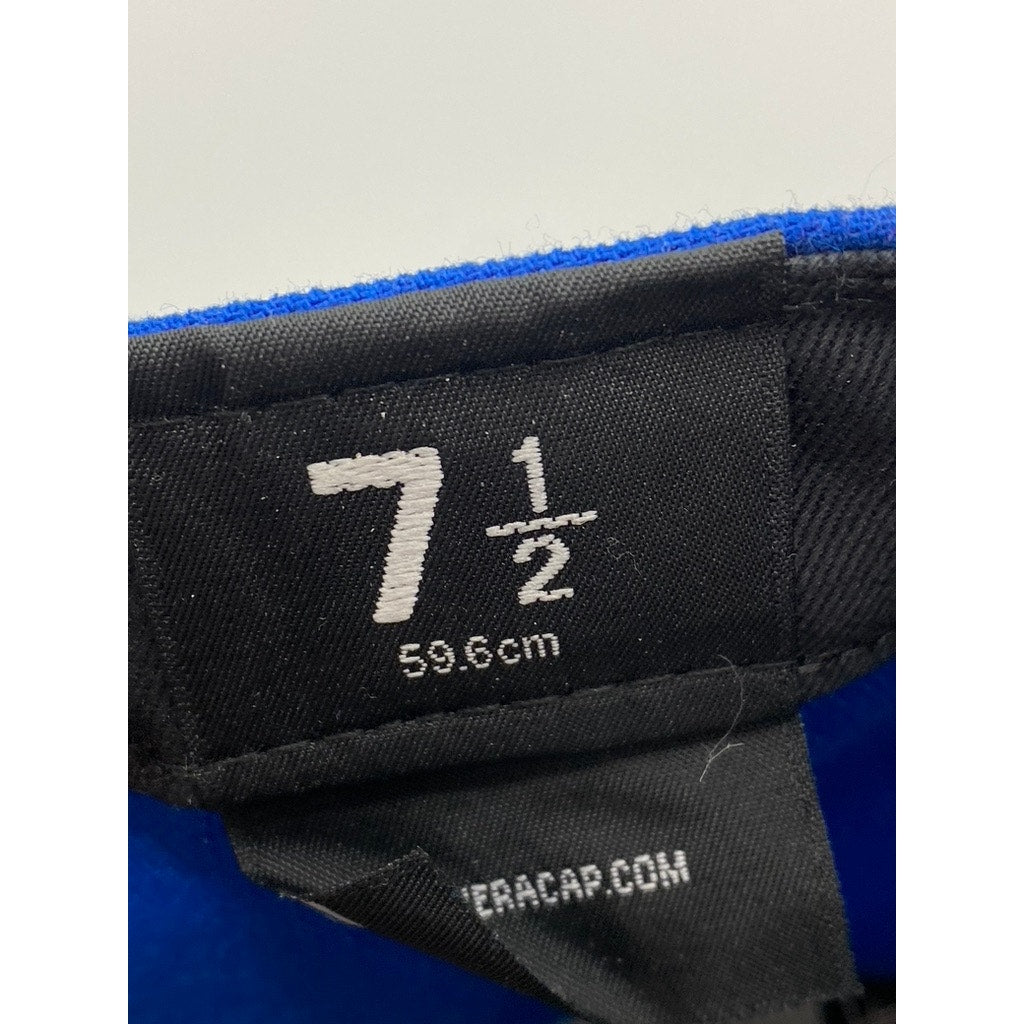 HARDWOOD CLASSICS Men's Royal Blue Denver Nuggets New Era Baseball Cap SZ 7 1/2