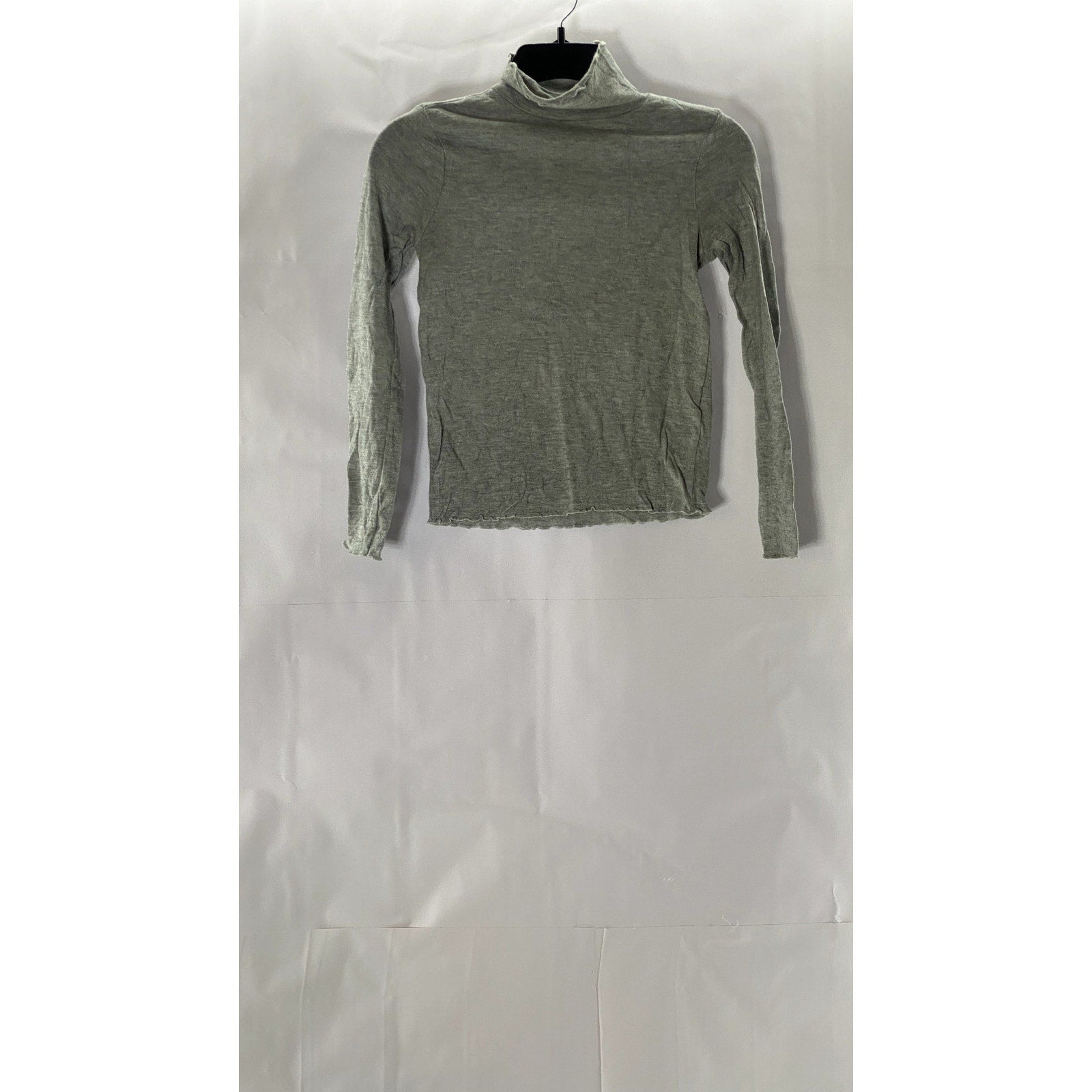 KOTON Women's Gray Lightweight Long Sleeve Turtleneck Top SZ S