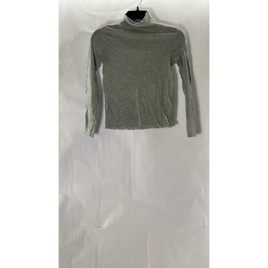 KOTON Women's Gray Lightweight Long Sleeve Turtleneck Top SZ S