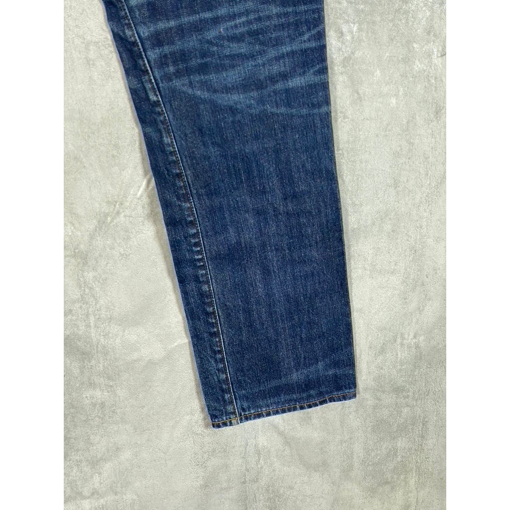 J.CREW Men's Dark Blue 770 Straight-Leg Kaihara Denim Jeans SZ 32X32