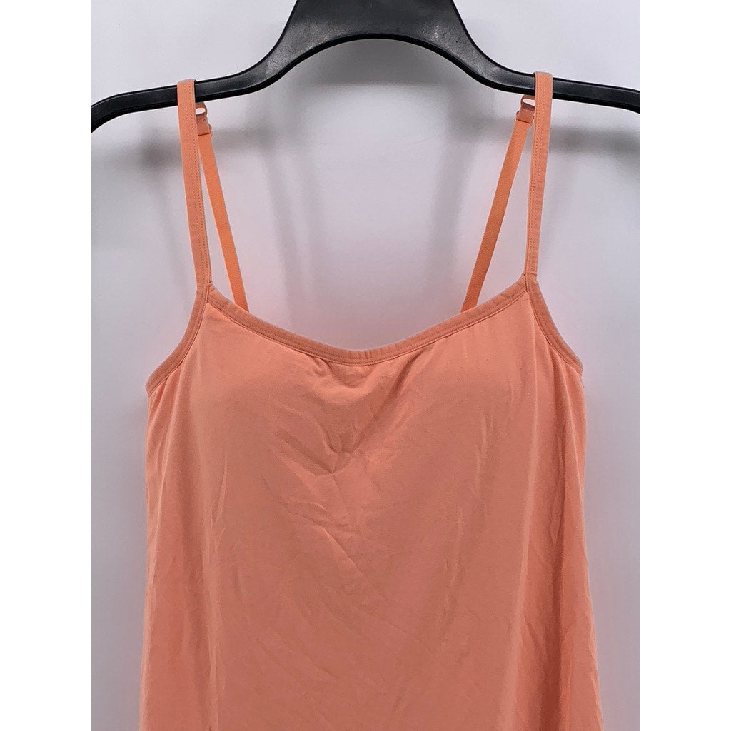 UNIQLO Women's Orange Airism Padded Tank Top SZ M