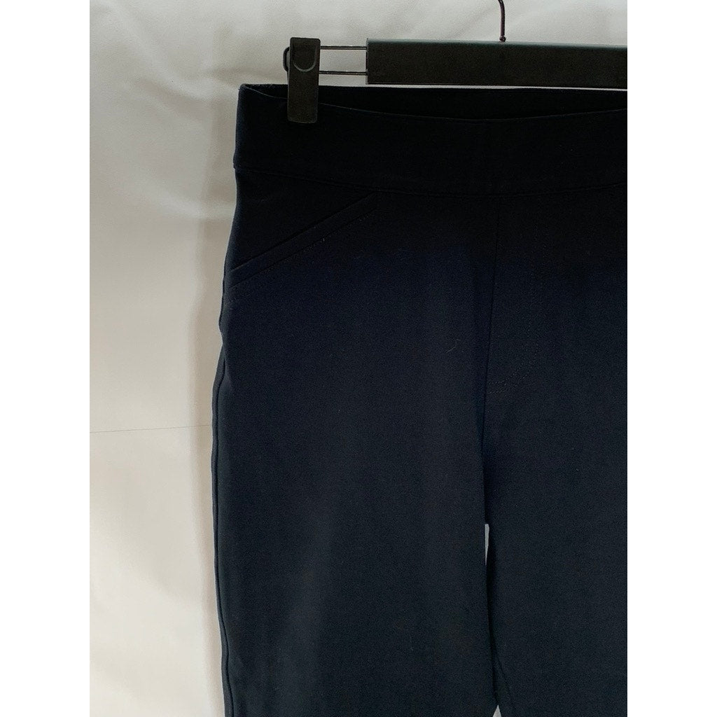 SPANX Women's Black Solid The Perfect Skinny Ankle Pant SZ S