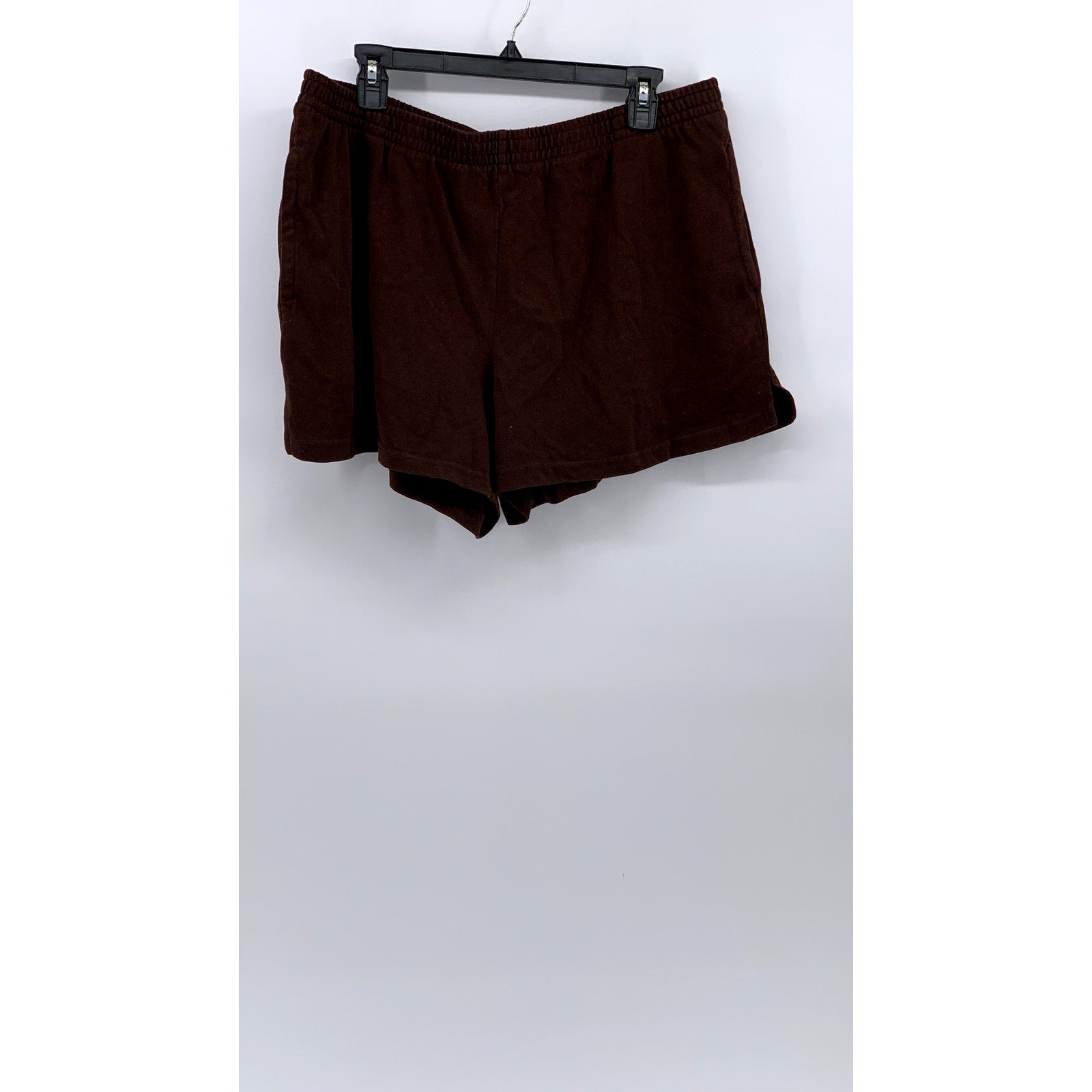 WILD FABLE Women's Brown Casual Relaxed-Fit Pull-On Shorts SZ L