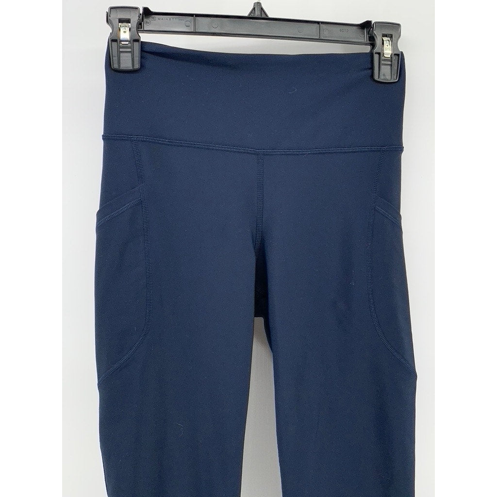 OLD NAVY Women’s Navy Blue Active Powersoft High-Rise Go-Dry Leggings SZ S