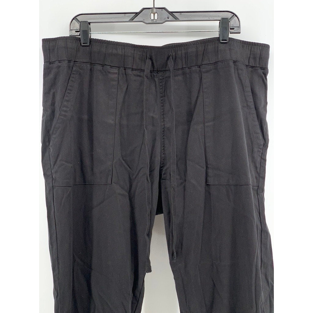 BUFFALO DAVID BITTON Women's Black Straight Leg Pants SZ XL