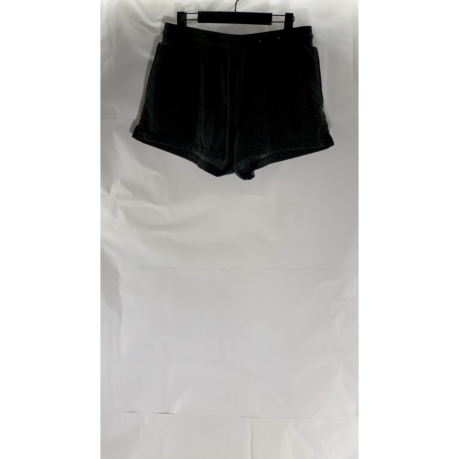 STARS ABOVE Women's Dark Gray Drawstring Casual Pull-On Shorts SZ M