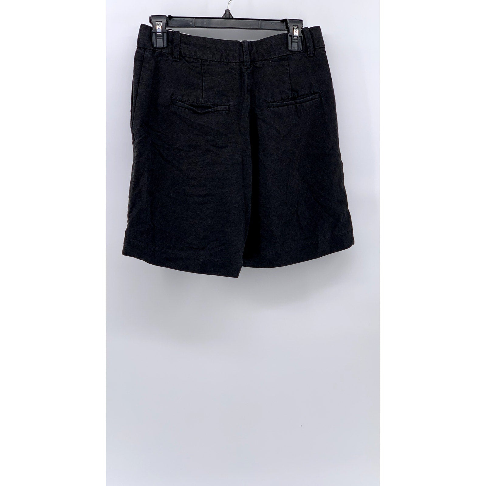 WILFRED Women’s Black Straight Shorts SZ 4