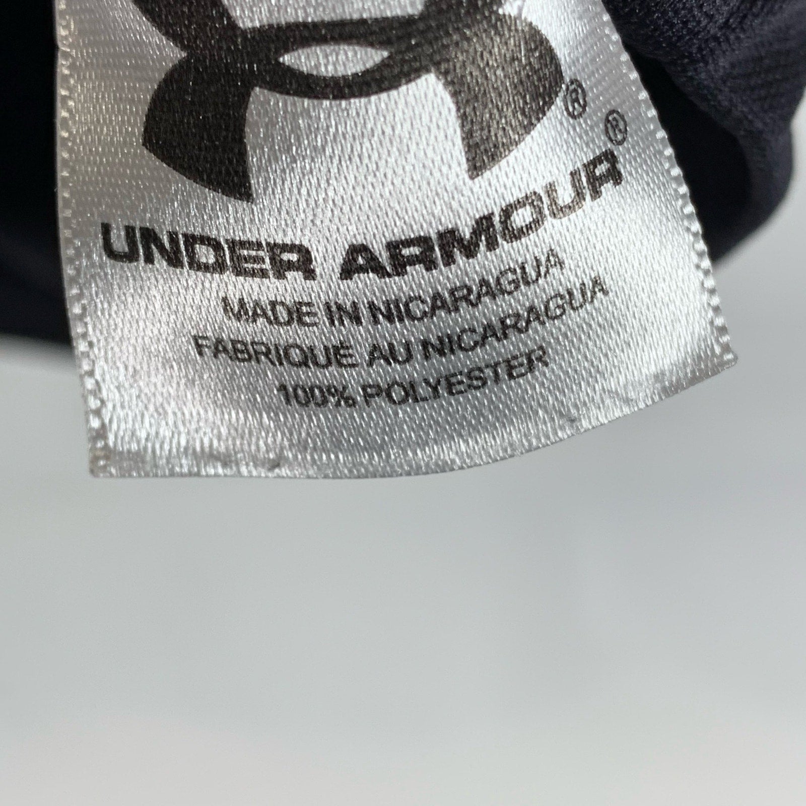 UNDER ARMOUR Men's Black Crewneck Short Sleeve Active T-Shirt SZ M