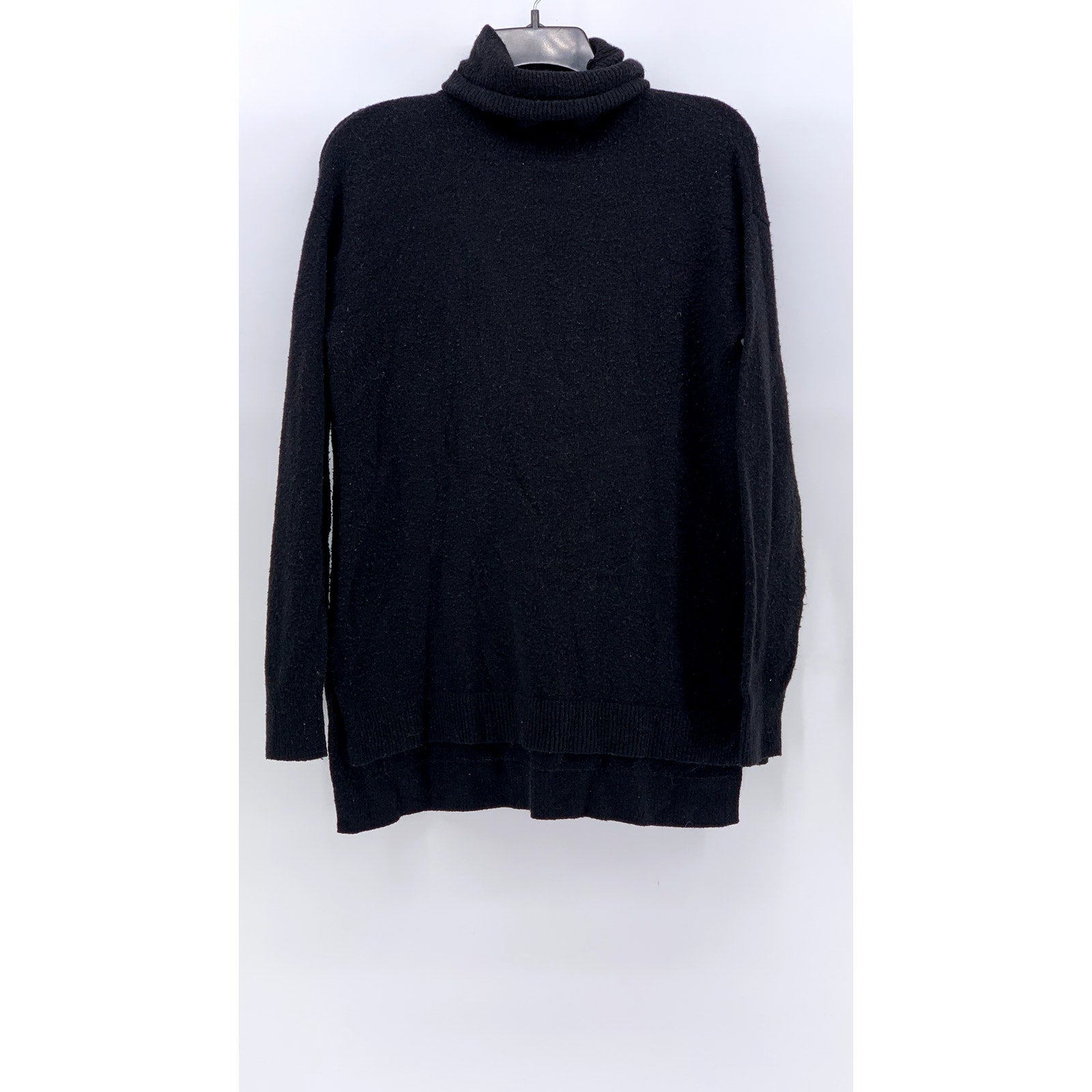 HALOGEN Women's Black Turtleneck Oversized Sweater SZ XS