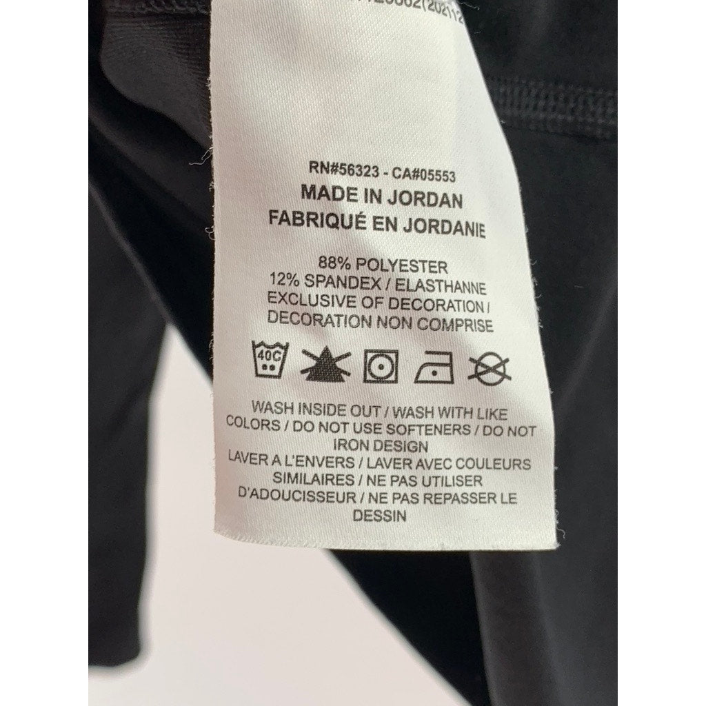 NIKE Women's Black Dri-Fit Half-Zip Long Sleeve Running Top SZ XS