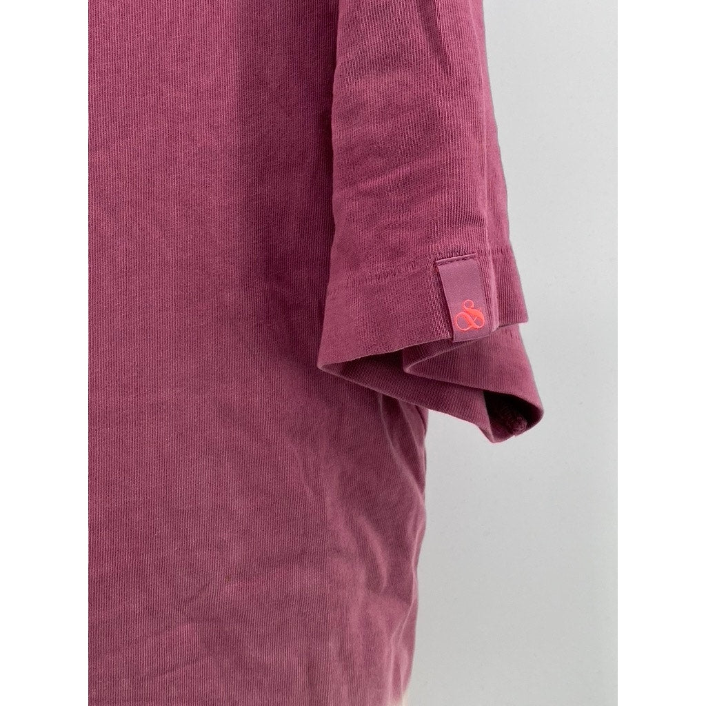 SCOTCH & SODA Men's Pink Tie-Dye Weekend Edition Radiate Positivity T-Shirt SZ M