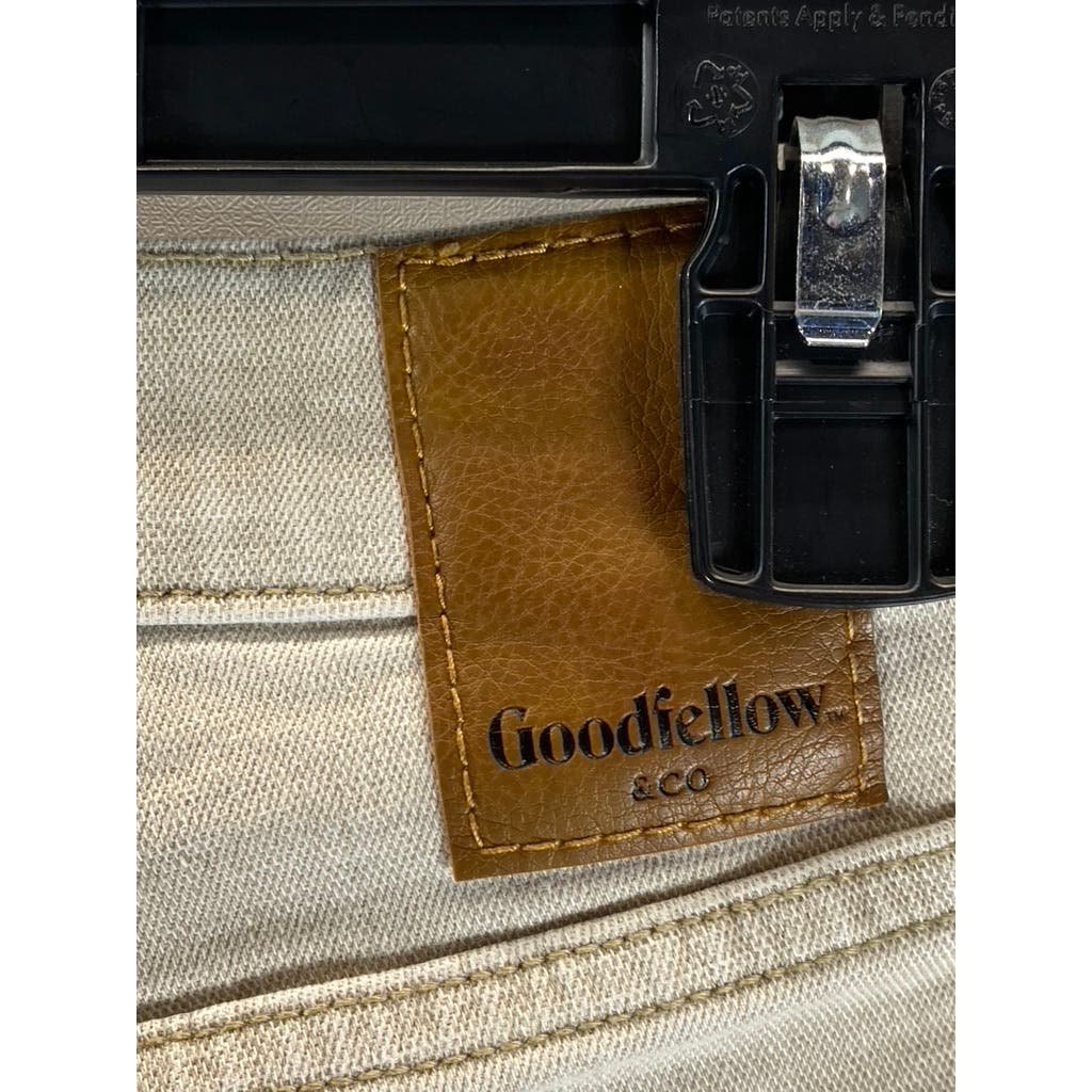 GOODFELLOW & CO Men's Beige Slim Cenido Total Flex Pant SZ 30X32