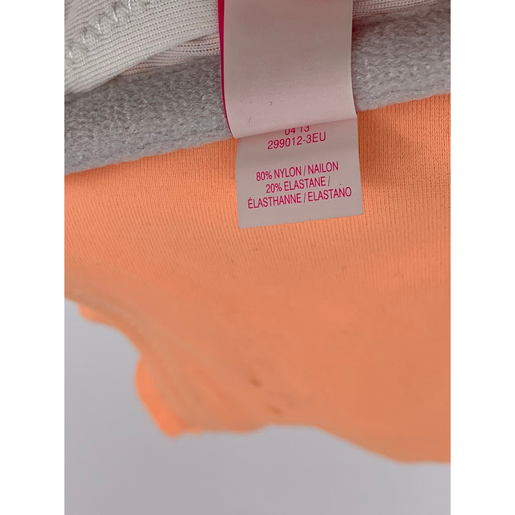 VICTORIA SECRET Women's Peach Strapless Tie-Back Bikini Top SZ S