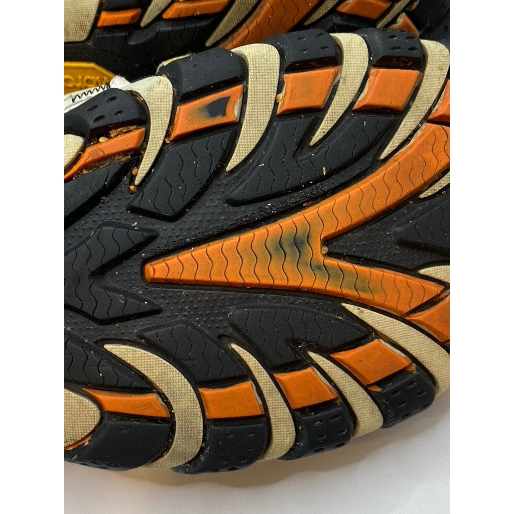 MERRELL Men's Black-Yellow Mesh Continuum Lace-Up Hiking Sneakers SZ 10.5