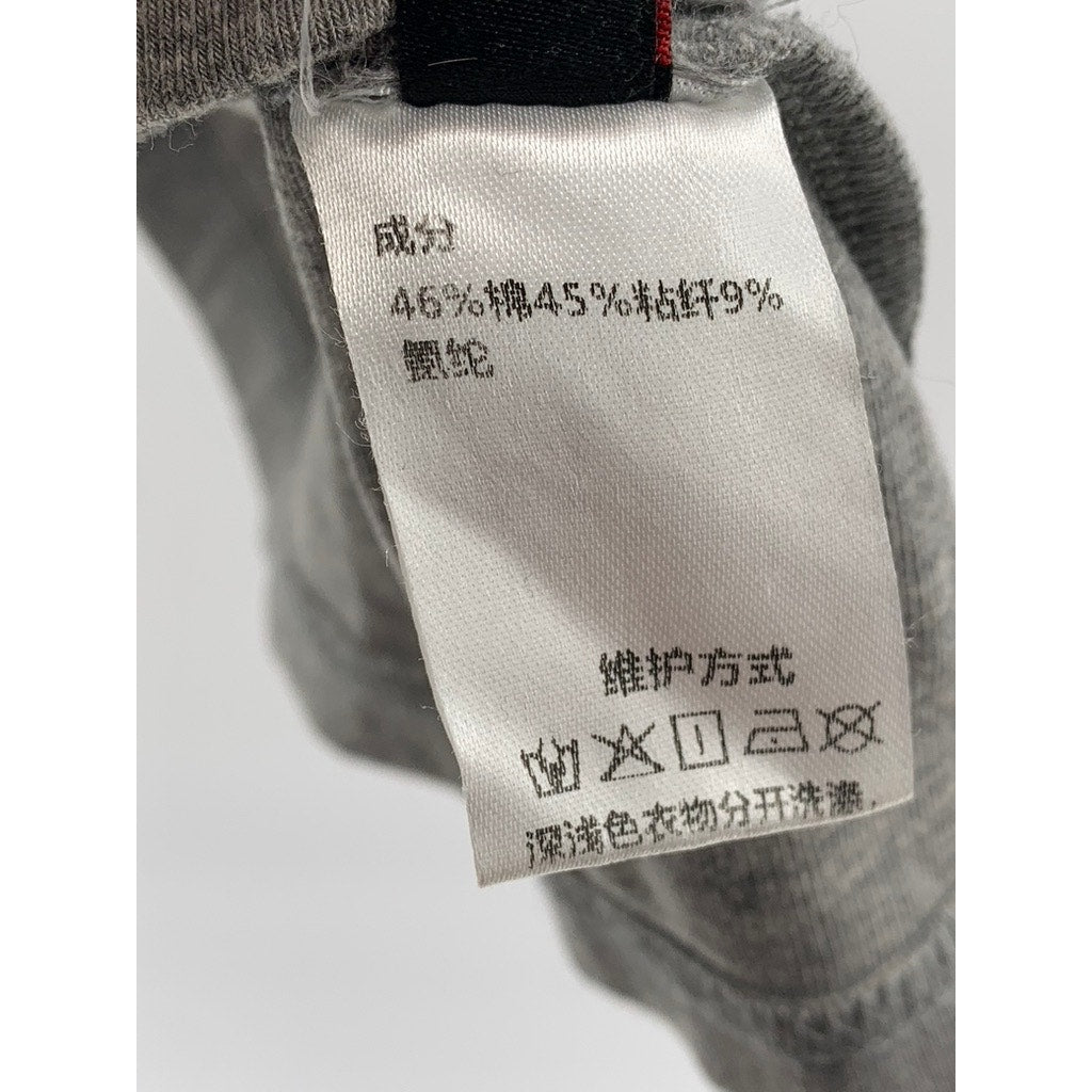 UNBRANDED Women's Light Gray Scrunched Mock-Neck Sleeveless Asymmetrical Top SZL