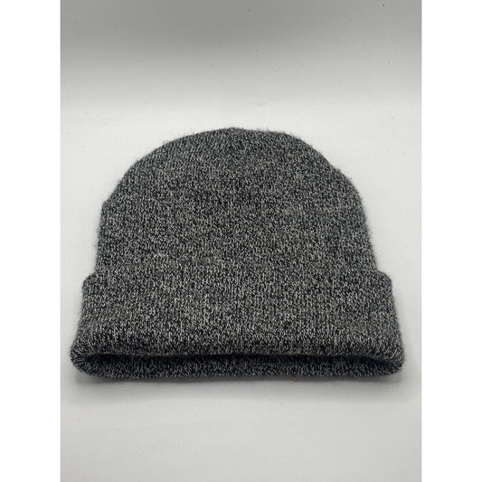 AMERICAN APPAREL TUQUE Unisex Heather Gray Cuffed Winter Beanie SZ OS