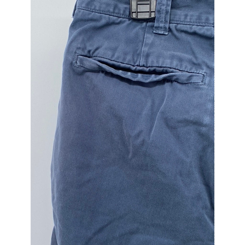 J.CREW Men's Blue Stanton 9" Cotton Chino Shorts SZ 31