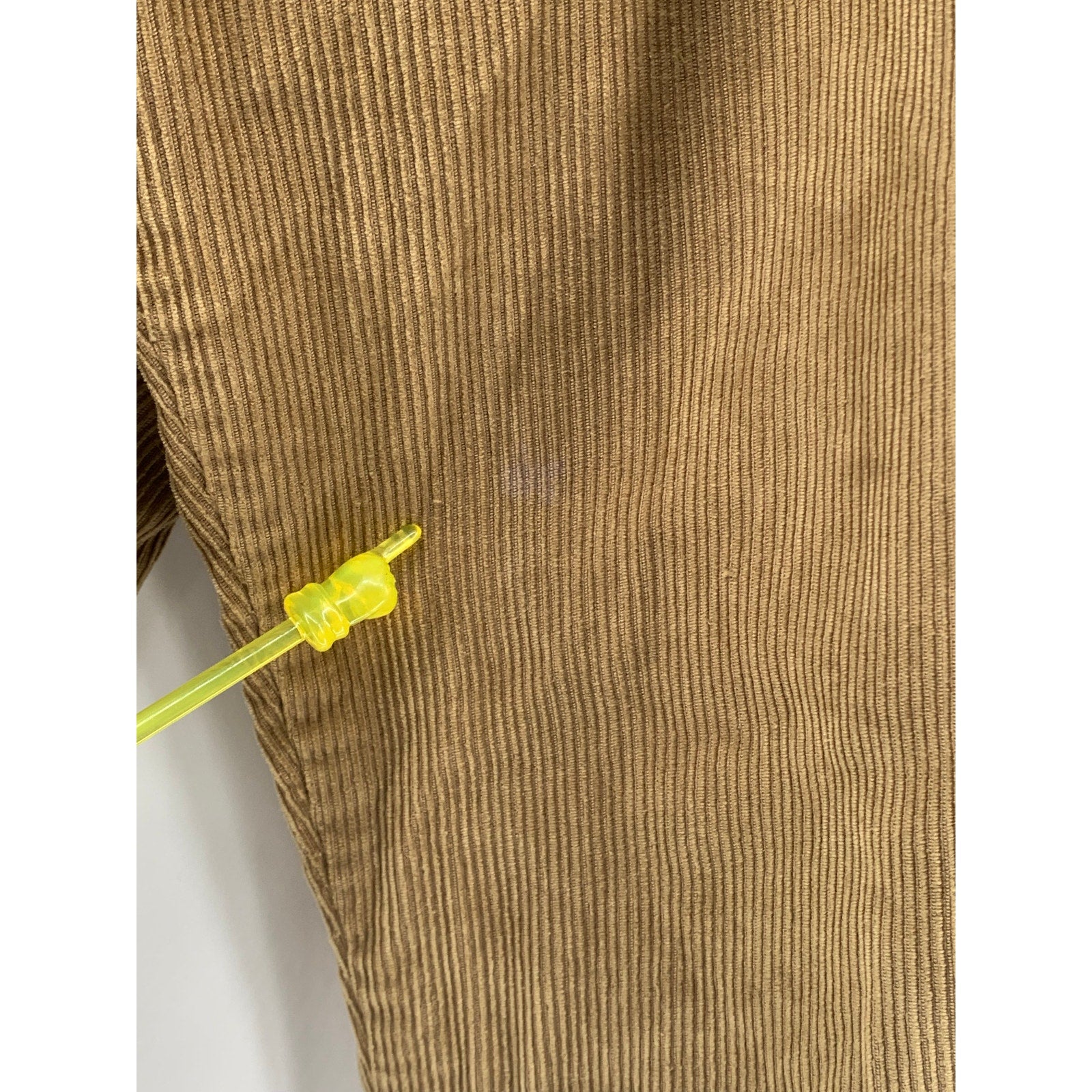 BROOKS SPORT Men's Tan Corduroy Straight-Leg Regular-Fit Pant SZ 36X30