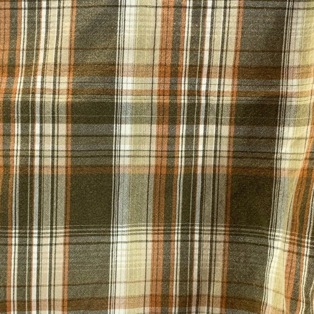 COLUMBIA Sportswear Men's Tan Plaid Casual Regular-Fit Shorts SZ 38