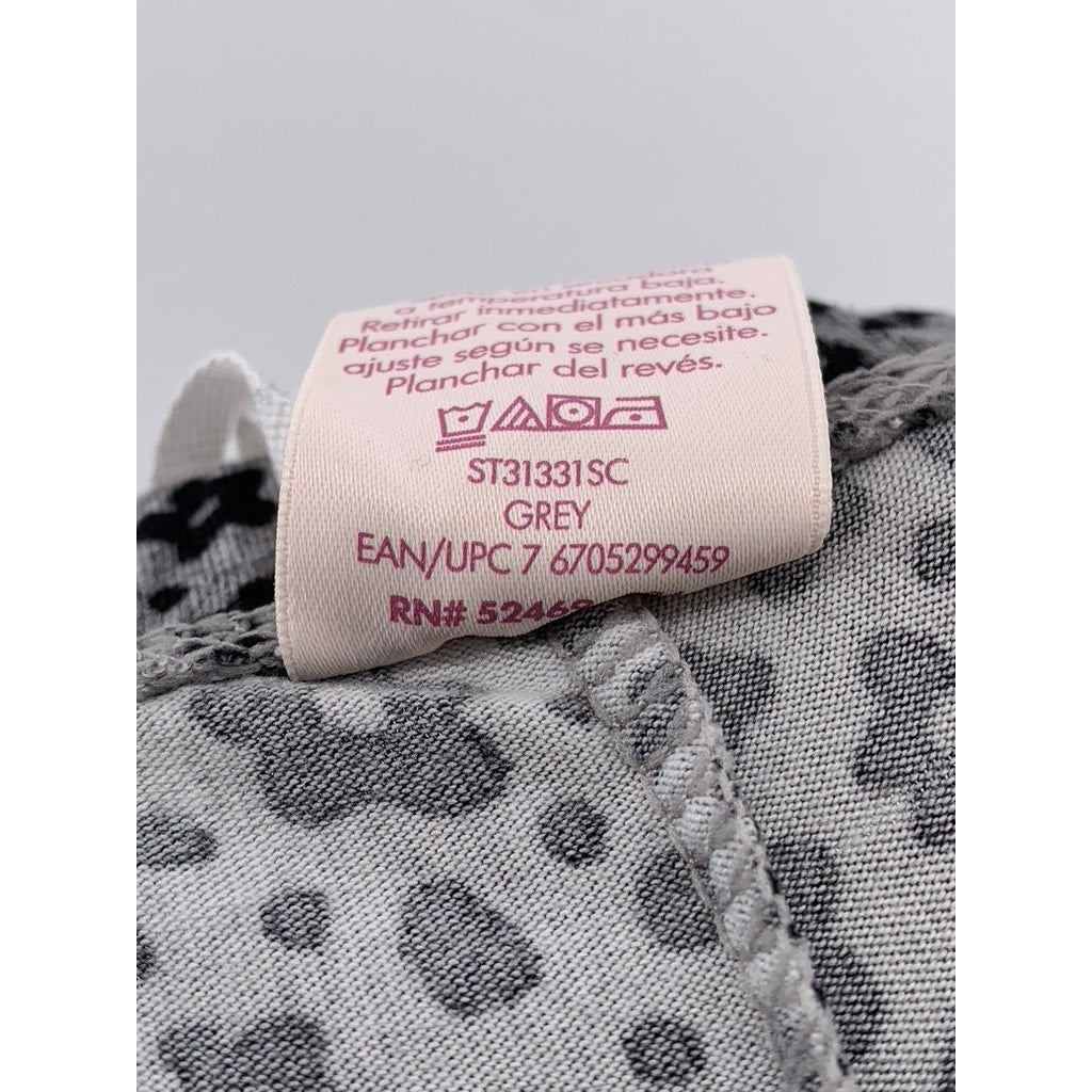 SECRET TREASURES Women's Black-Gray Printed Relaxed Fit Pajama Pants SZ XL