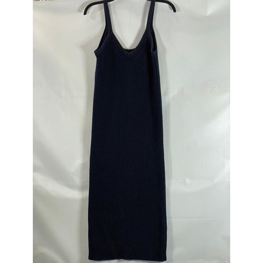 DEMYLEE NEW YORK Women's Navy Scoop-Neck Sleeveless Knit Pullover Midi Dress SZS