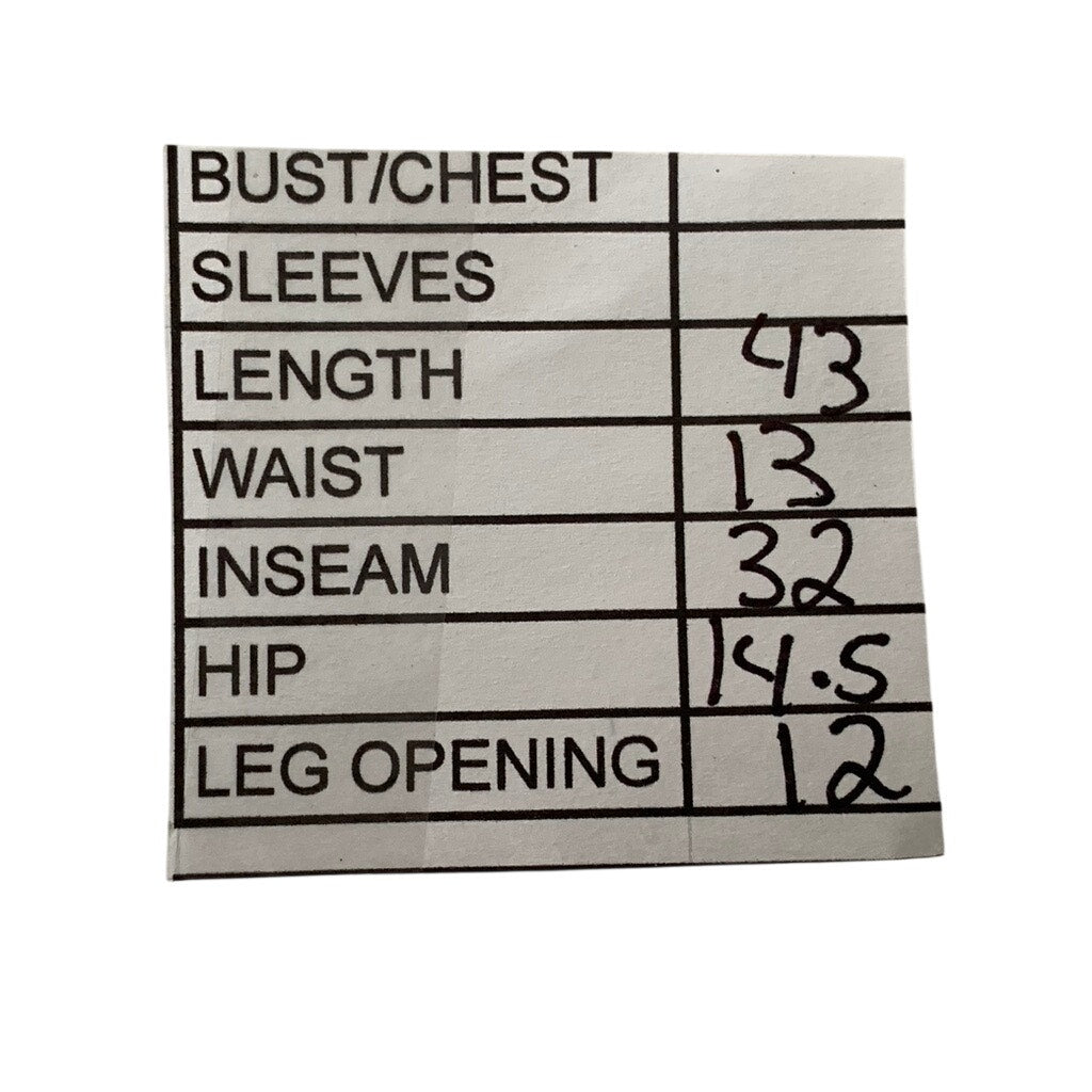 ROLLA'S Women's Brown Corduroy Flare High-Rise Pants SZ 26(US2)