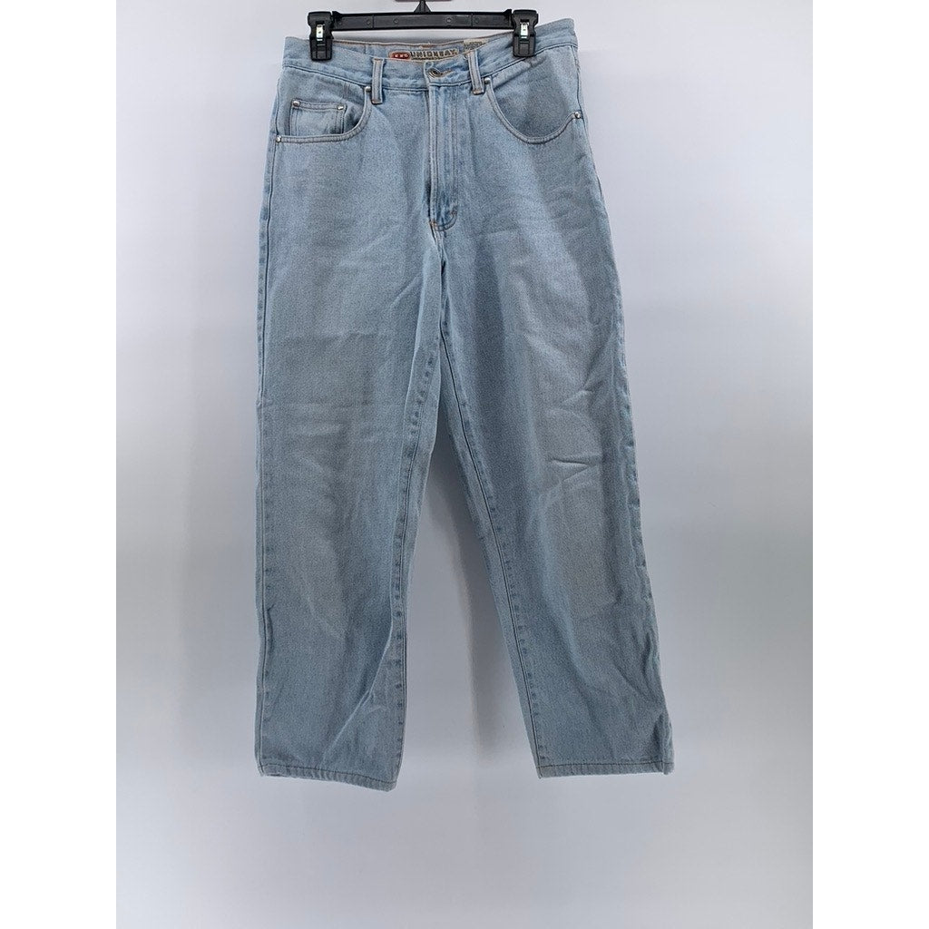 UNIONBAY Men's Vintage Light Blue Wash Straight-Leg Regular-Fit Jeans SZ 32X30