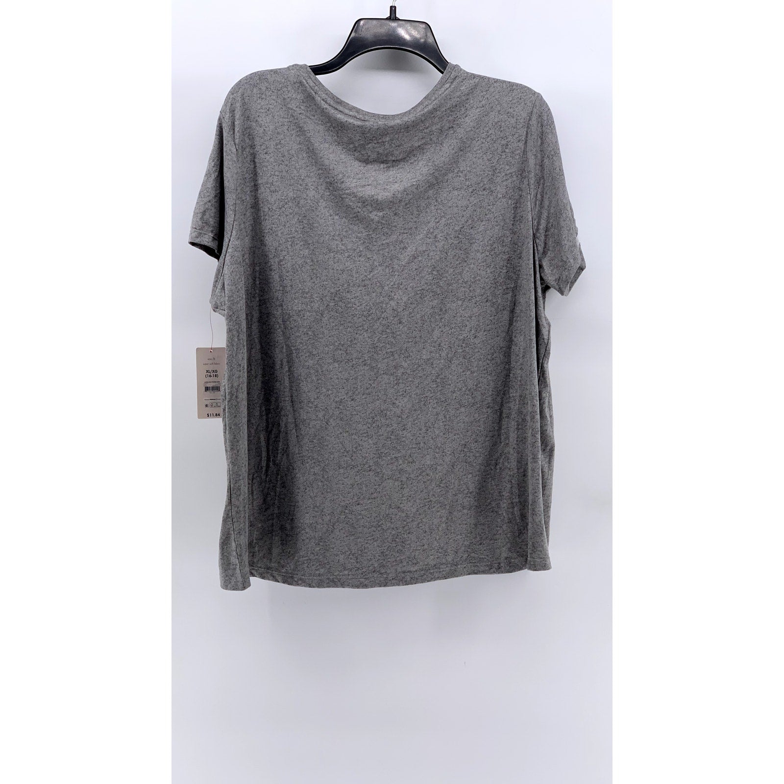 SECRET TREASURES Women's Gray Giraffe Graphic Pajama Top SZ XL