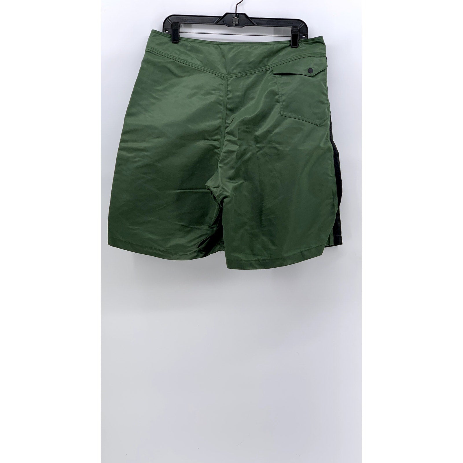 PATAGONIA Men's Green Black Lightweight Swim Shorts SZ 35