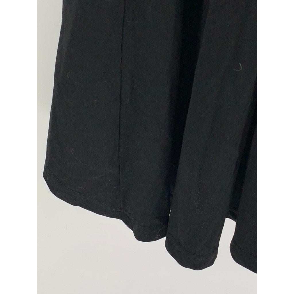 SCARLET DARKNESS Women's Black Long Sleeve Lace Midi Dress SZ S