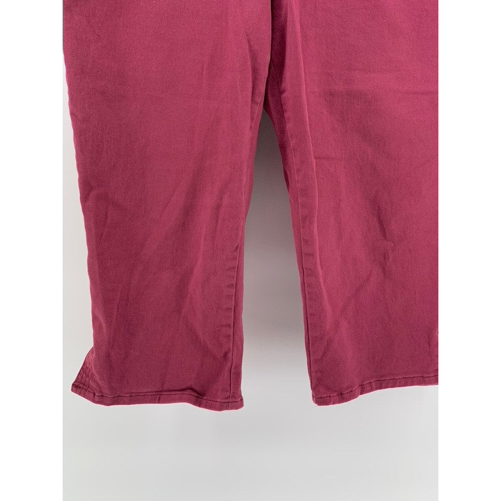 GLORIA VANDERBILT Women's Denim All Around Slimming Effect Capri SZ 14