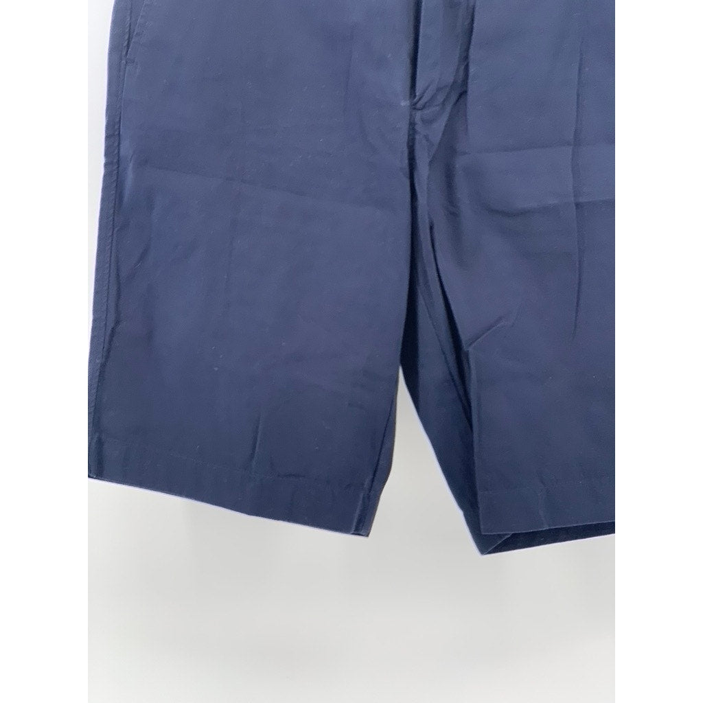 J.CREW Men's Navy Blue 11" Rivington Straight-Leg Casual Chino Shorts SZ 31