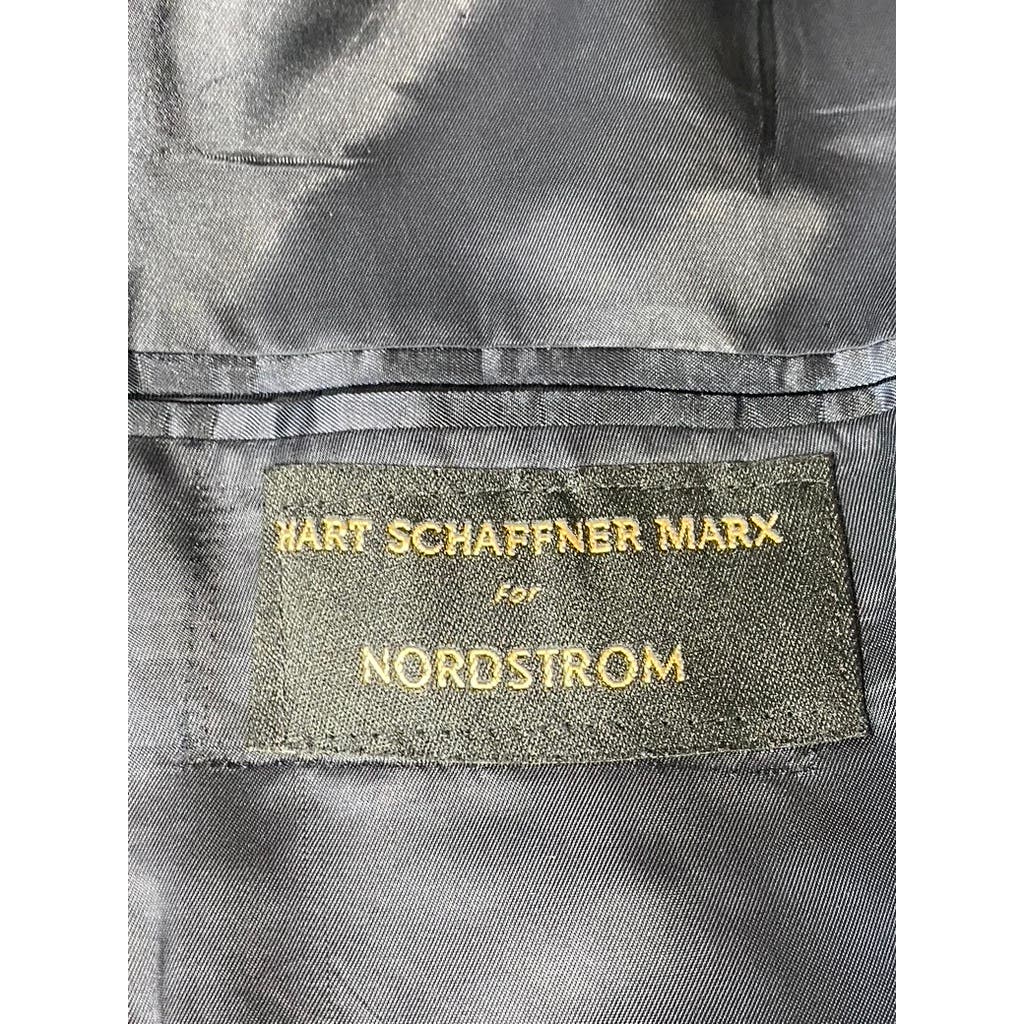 HART SCHAFFNER MARX For Nordstrom Men's Navy Two-Button Suit Jacket SZ 48R