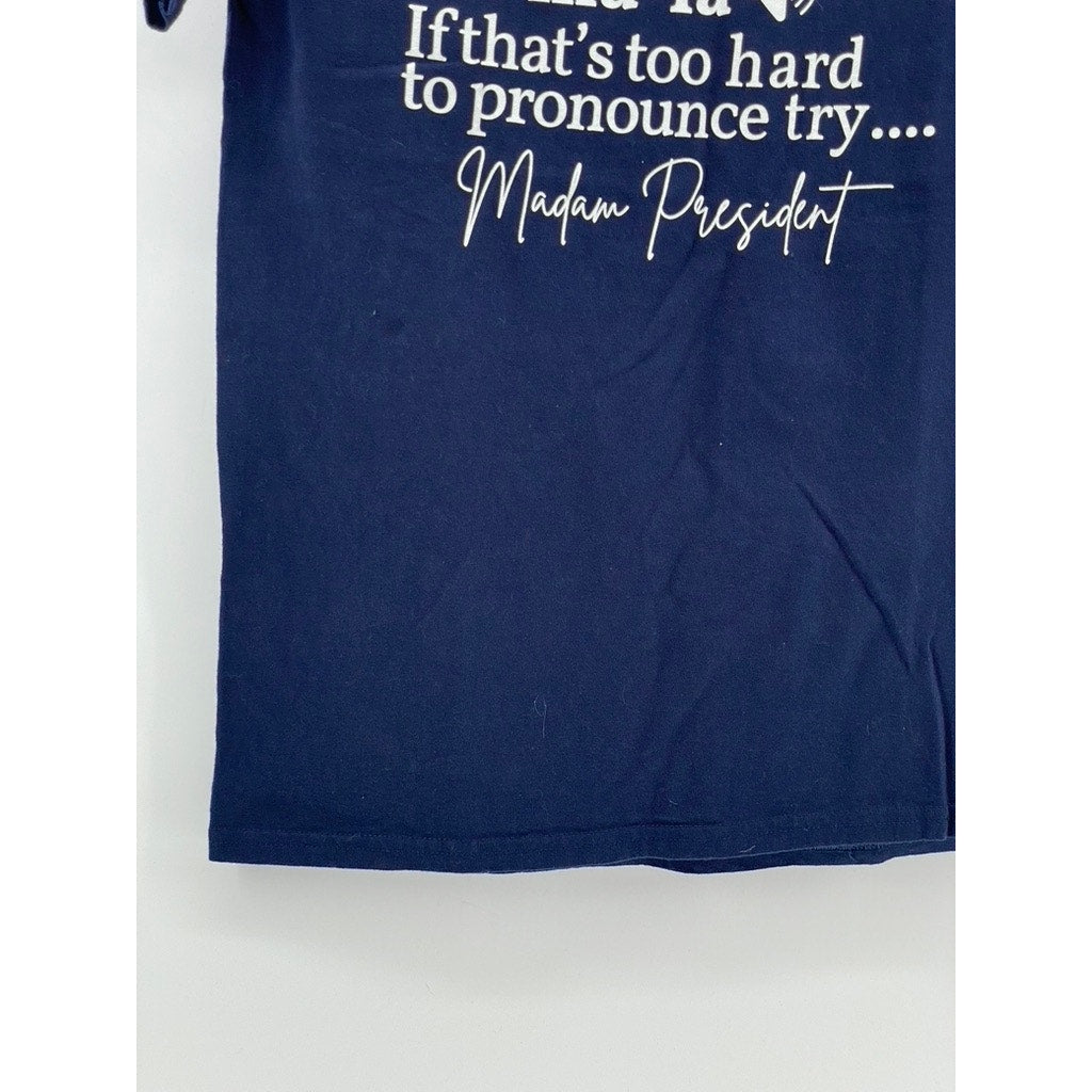 GILDAN Women's Dark Blue Kamala Crewneck Short Sleeve Casual Top SZ S