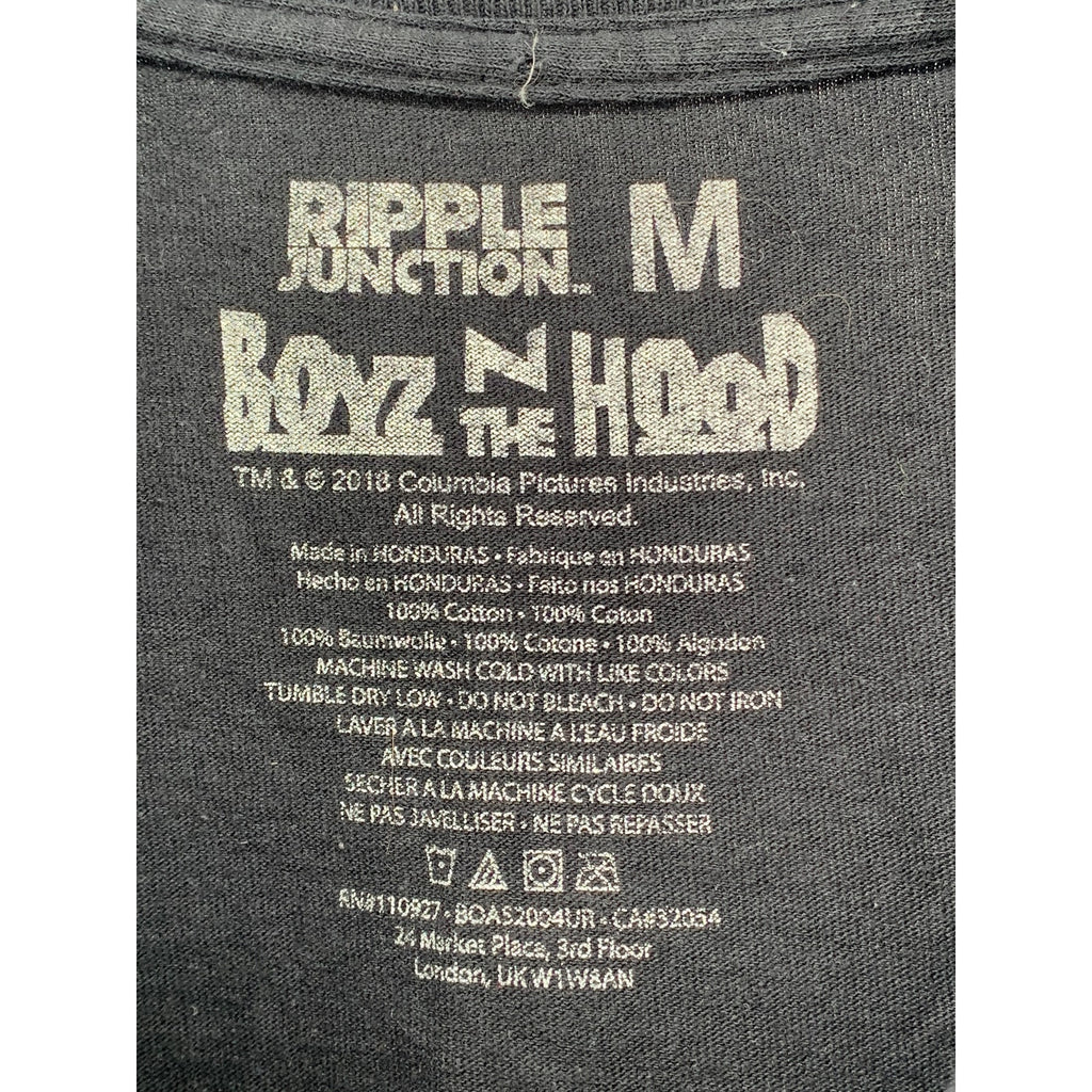 RIPPLE JUNCTION Men's Black Boyz N The Hood Graphic Short Sleeve T-Shirt SZ M