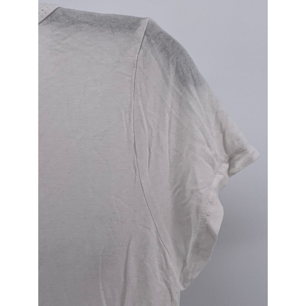 UNBRANDED Women's White San Francisco Graphic Short Sleeve Top SZ S