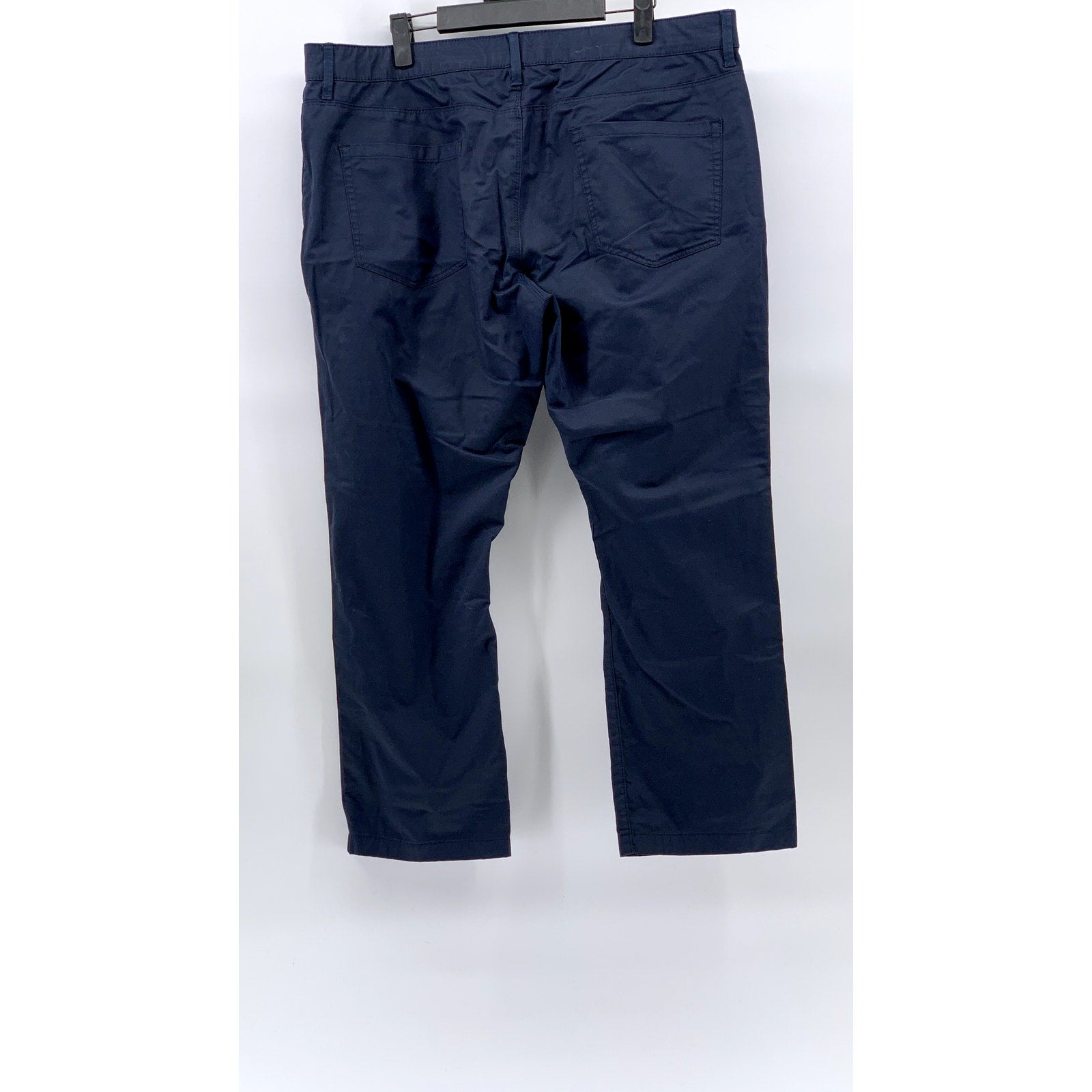 WEATHERPROOF Men's Dark Sapphire Weather-Flex Five-Pocket Tech Pants SZ 36X30