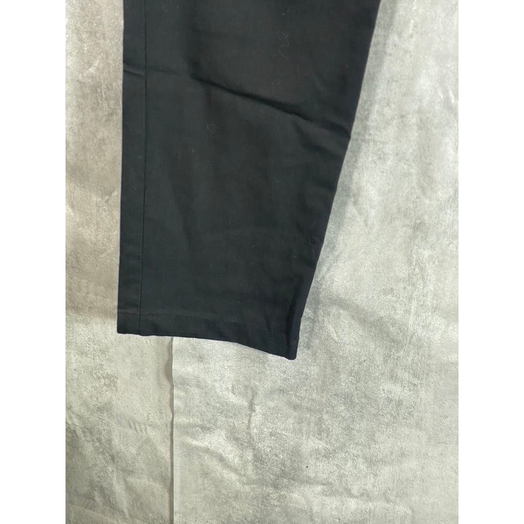 O.N.S Men's Black Solid Straight-Leg Dress Pants SZ 32