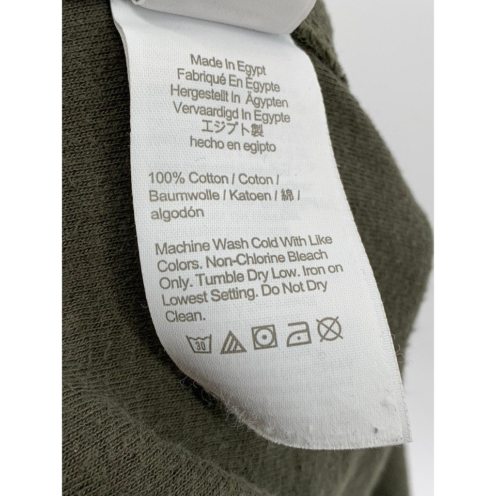 J.CREW Men's Olive Green Drawstring Double-Knit Pull-On Jogger Pant SZ L