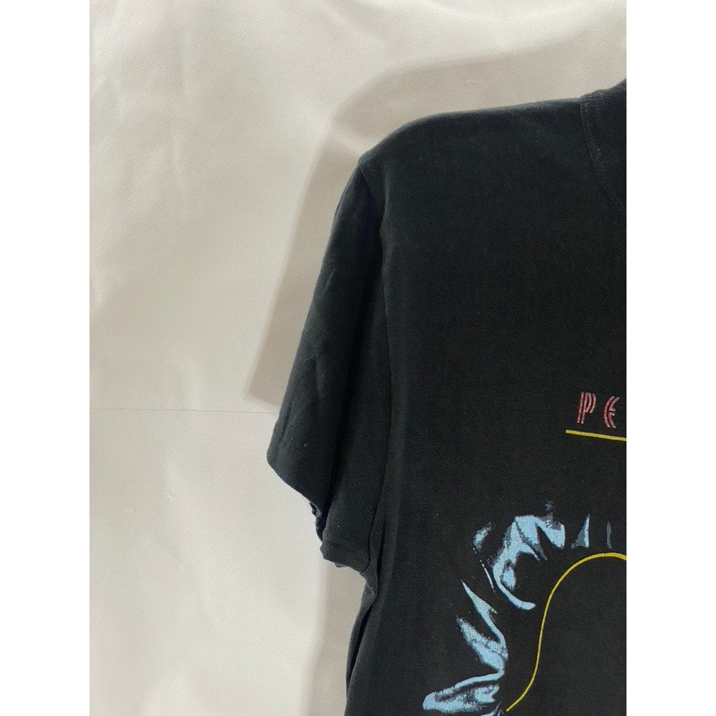 VINTAGE Unisex Peter Frampton "Premonition" Tour Guide Short Sleeve T-Shirt SZ L