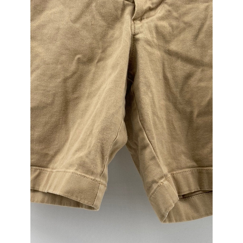 J.CREW Men's Tan Regular-Fit 7" Flex Chino Shorts SZ 31